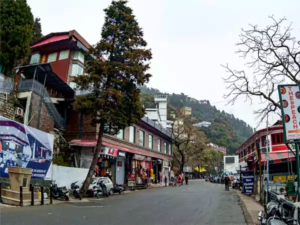 Mall Road Mussoorie